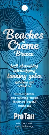 Pro Tan Beaches and Creme BREEZE Tanning Gelee Packet 