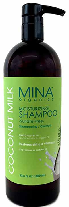 Mina Organics Coconut Milk Shampoo 33.8 oz
