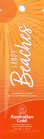 Australian Gold SANDY BEACHES Tropical Infused Intensifier Packet