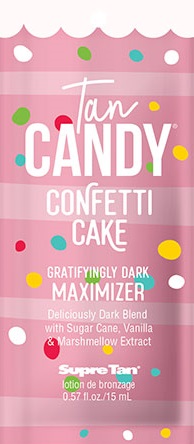 Tan Candy Confetti Cake Dark Maximizer Packet