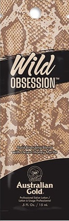 Australian Gold WILD OBSESSION Dark DHA Bronzer Packet