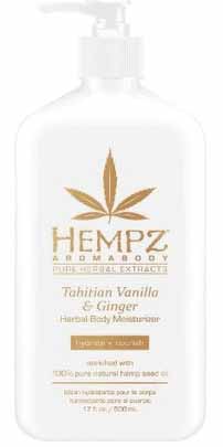 Hempz Tahitian Vanilla Ginger Moisturizer