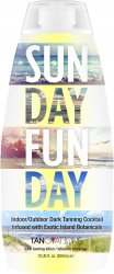 Sun Day Fun Day Dark Tanning Cocktail 10 oz
